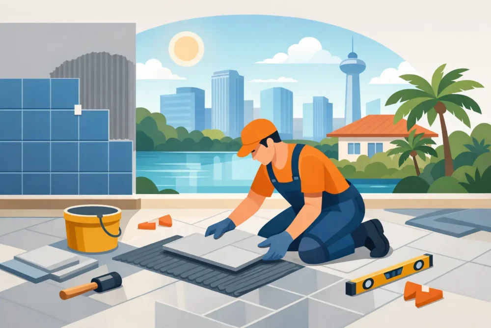 Ceramic Tile Installation That Lasts in Orlando