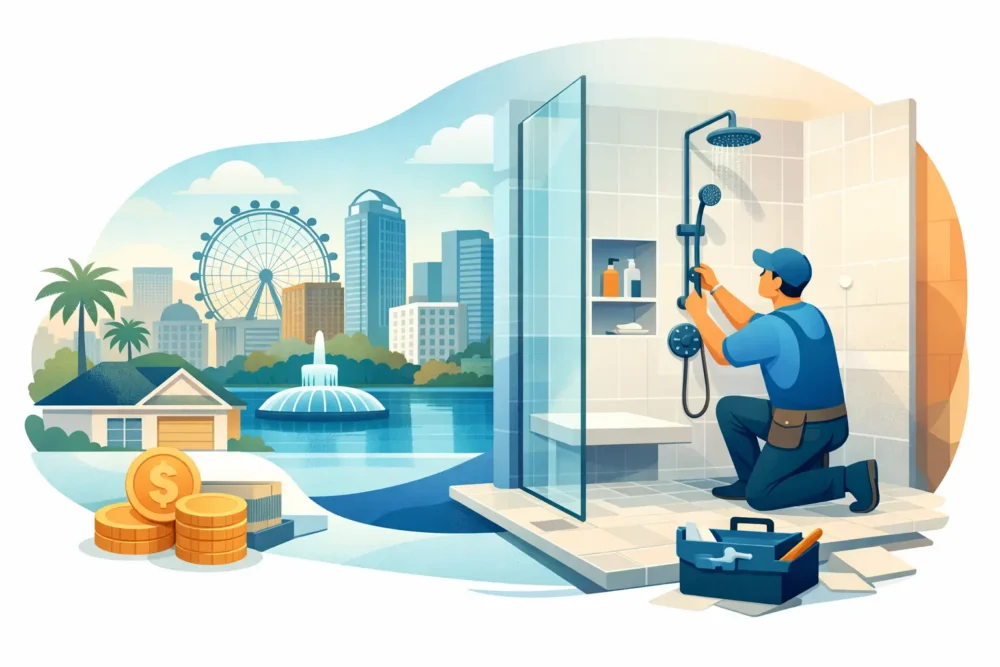 Walk In Shower Installation Cost in Orlando