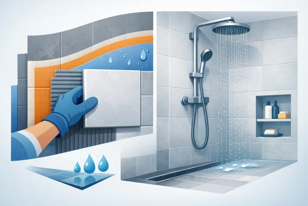 Waterproof Shower Tile Installation That Lasts