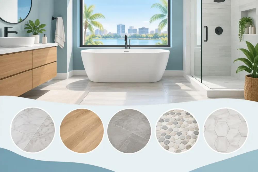 Bathroom Flooring Options for Orlando Homes
