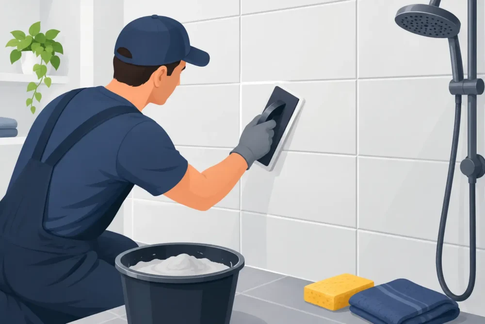 How to Regrout Shower Tile the Right Way