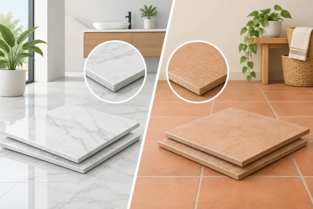 Porcelain Versus Ceramic Tile for Your Home